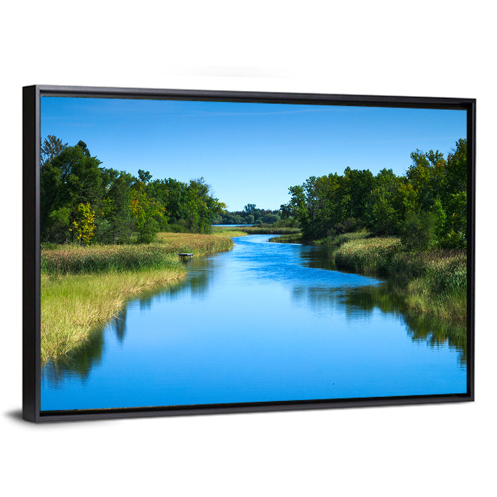 Mississippi River Landscape Wall Art