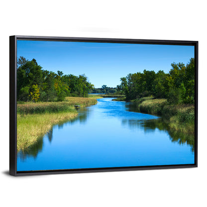Mississippi River Landscape Wall Art