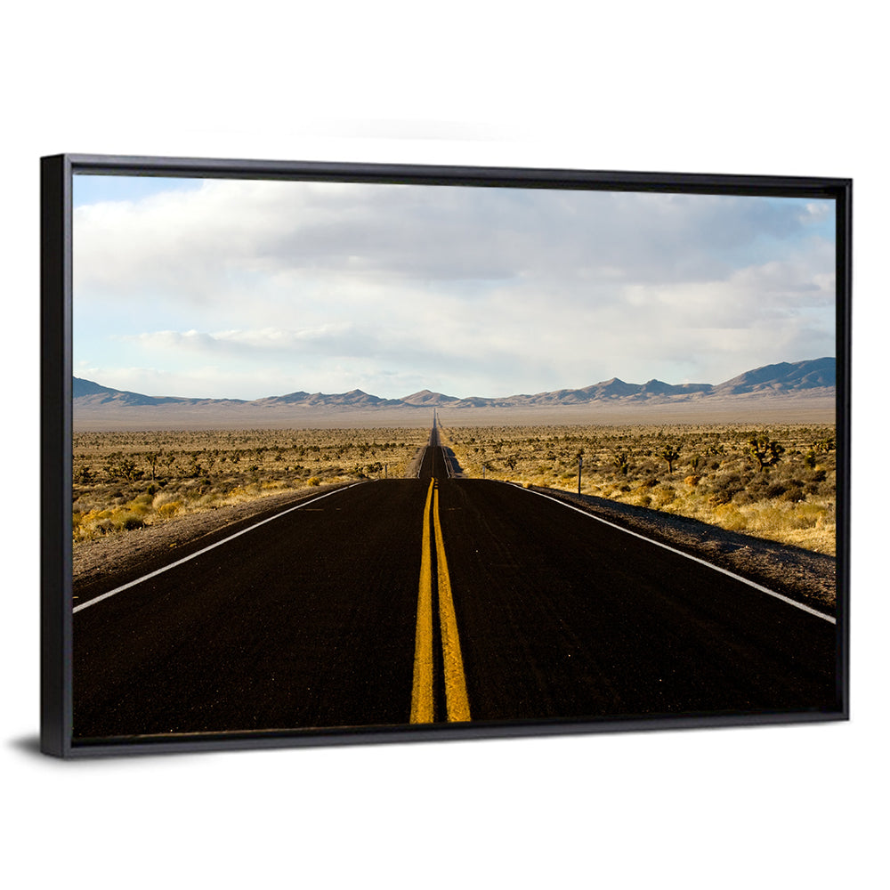 Nevada Desert Highway Wall Art