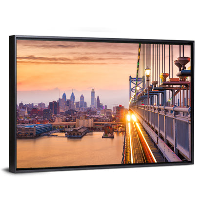 Benjamin Franklin Bridge, Philadelphia Wall Art