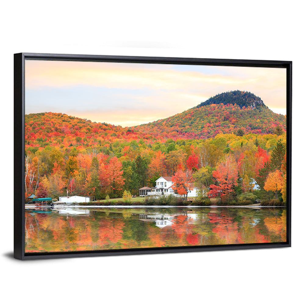 Groton Lakehouse Reflection Wall Art