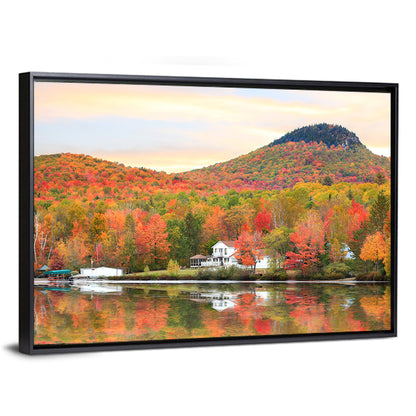 Groton Lakehouse Reflection Wall Art