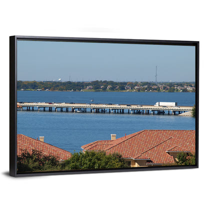 Lake Ray Hubbard Bridge View Wall Art
