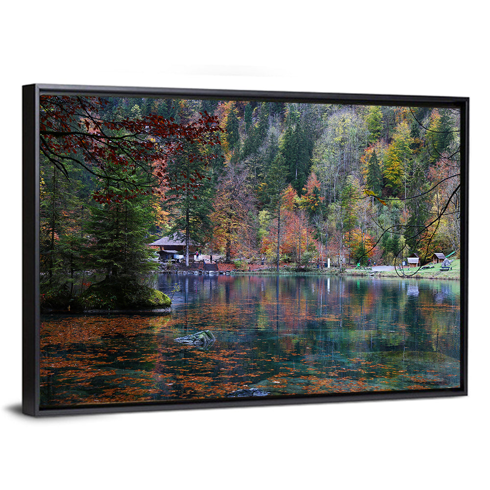 Blausee Lake Reflections Wall Art