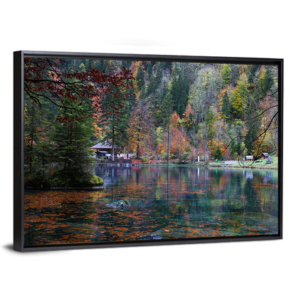 Blausee Lake Reflections Wall Art