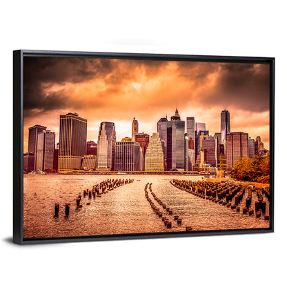 Lower Manhattan Financial District Wall Art