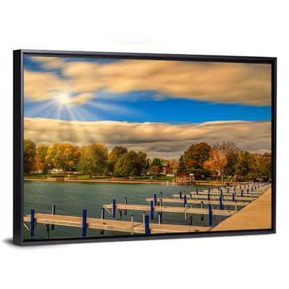 Skaneateles Lake Pier Wall Art
