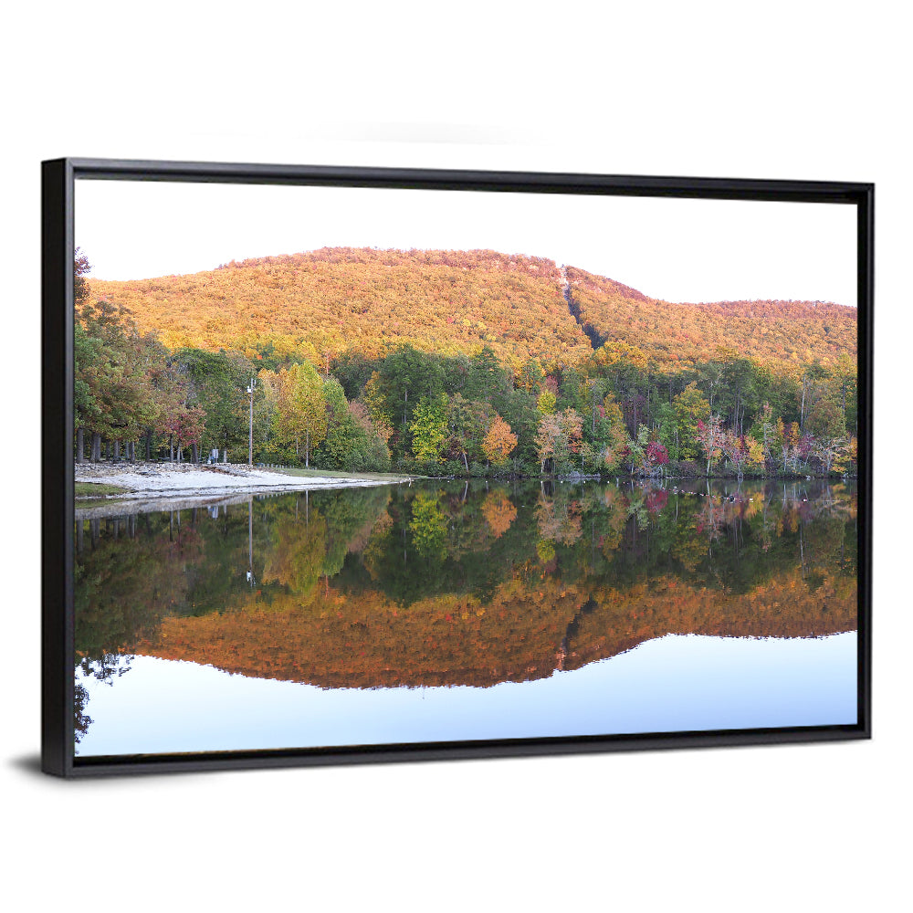 Cheaha State Park Lake Reflection Wall Art
