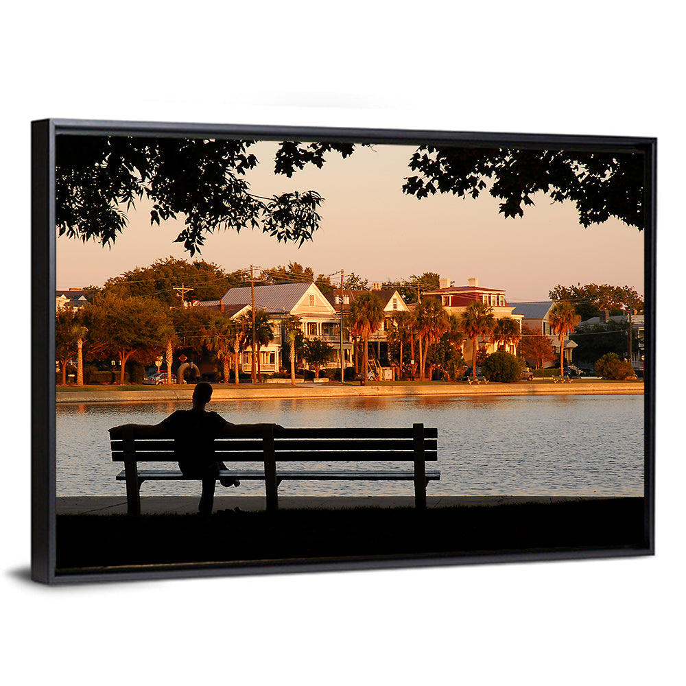 Colonial Lake, Charleston Wall Art