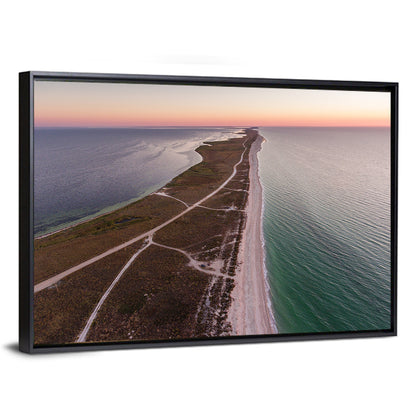 Byriuchyi Island Coastline Wall Art