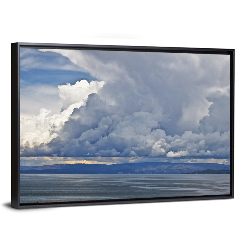 Lake Titicaca Moody Cloudscape Wall Art