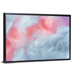 Cotton Candy Abstract Wall Art