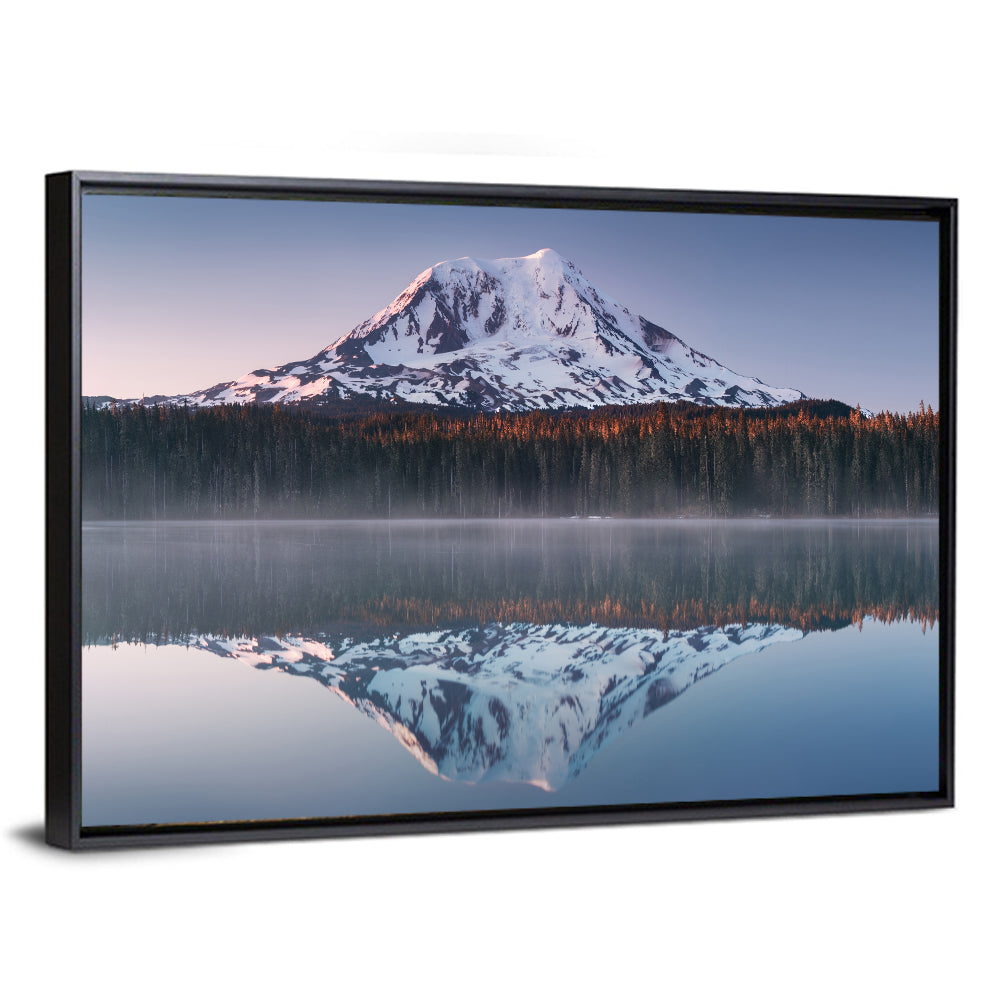 Mount Adams Sunrise Reflection Wall Art