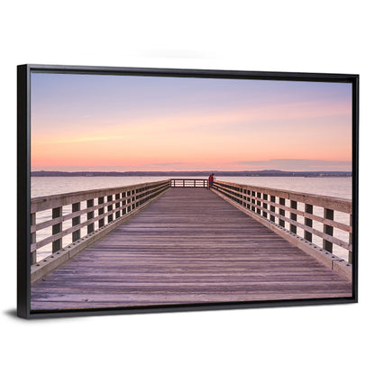 New Haven Wooden Pier Wall Art