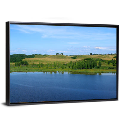 Pskov Lake Landscape Wall Art