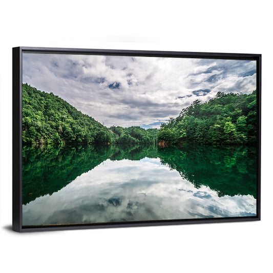 Cloudy Lake Jocassee Wall Art