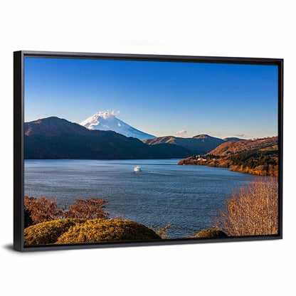Mount Fuji Over Lake Ashi Wall Art