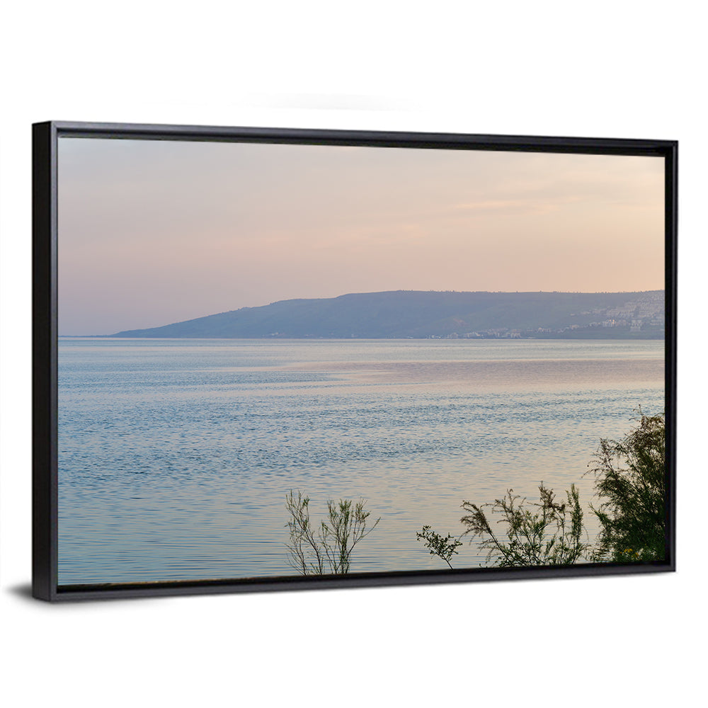 Sea of Galilee at Dusk Wall Art