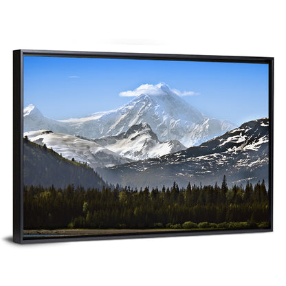Glacier Bay Snow-capped Peak Wall Art