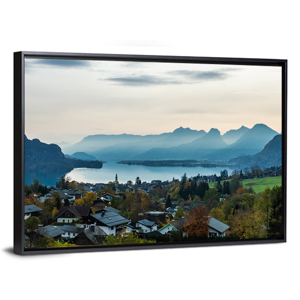 Fuschlsee Dawn Reflections Wall Art