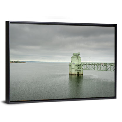 Lake Mcconaughy Intake Tower Wall Art