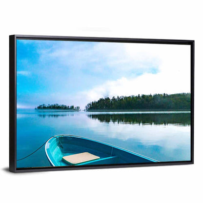 Misty Morning on Lake Akan Wall Art