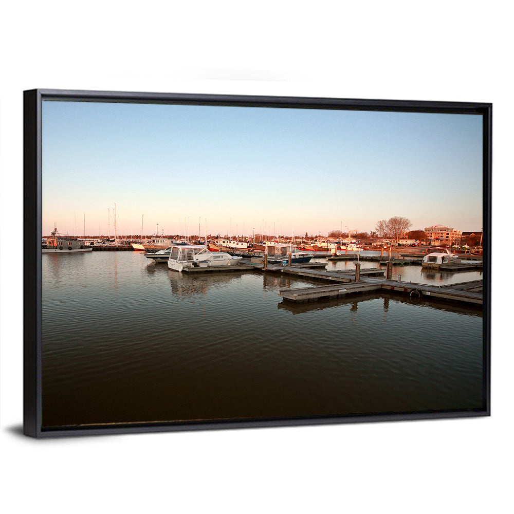 Gimli Marina Dock, Lake Winnipeg Wall Art
