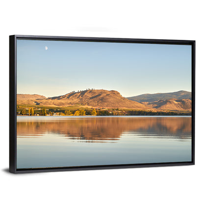 Osoyoos Lake Moonlit Reflection Wall Art