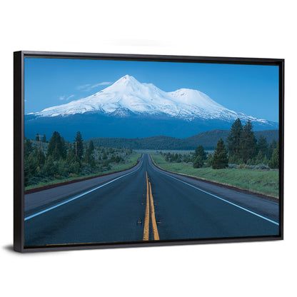 Mount Shasta Volcano Wall Art