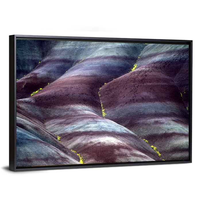 Chamarel Seven Coloured Earths Wall Art as a framed canvas