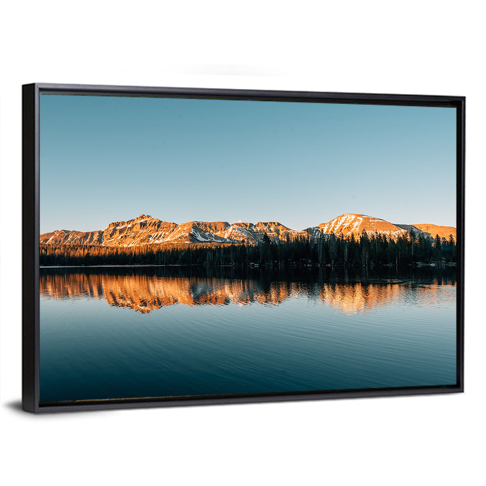 Mirror Lake Reflection, Uinta Mountains Wall Art