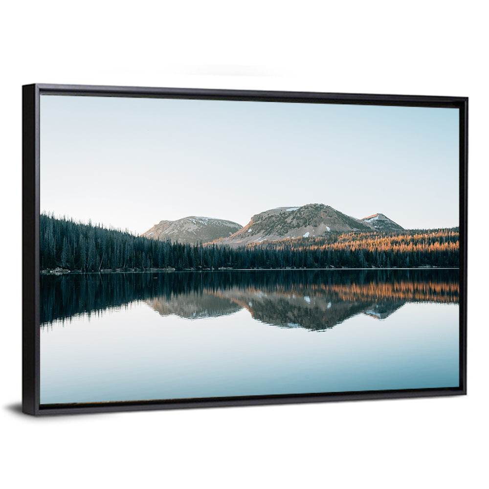 Mirror Lake Utah Reflection Wall Art