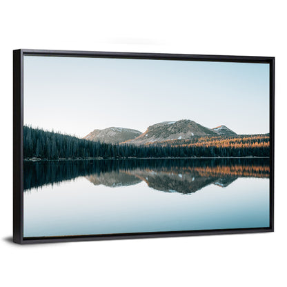 Mirror Lake Utah Reflection Wall Art