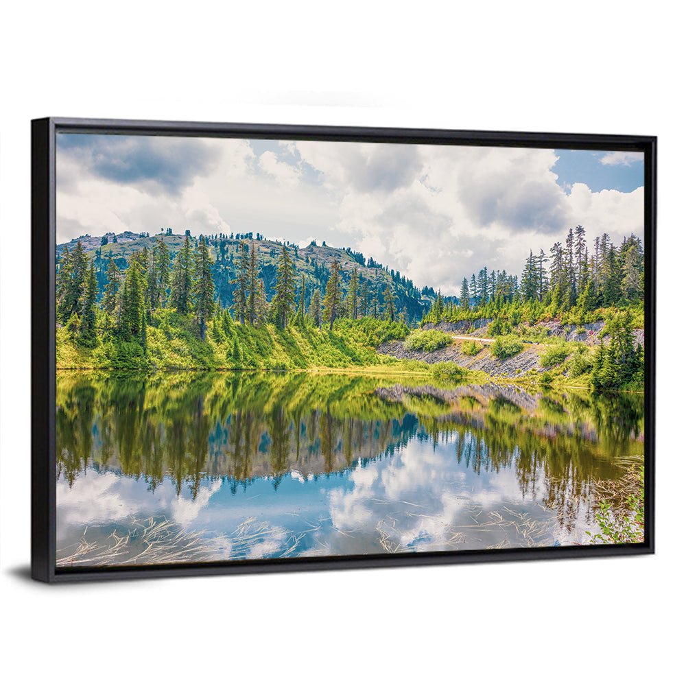 Highwood Lake Reflection Wall Art