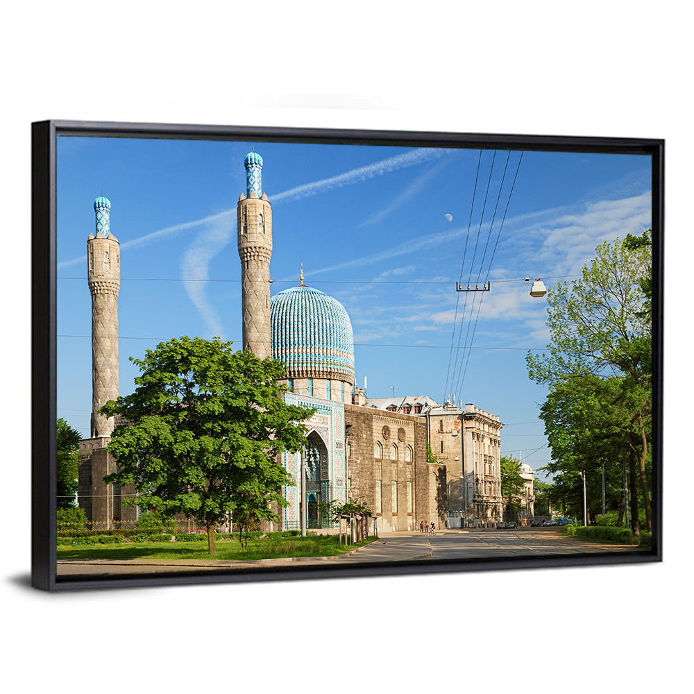 Saint Petersburg Mosque Blue Dome Wall Art