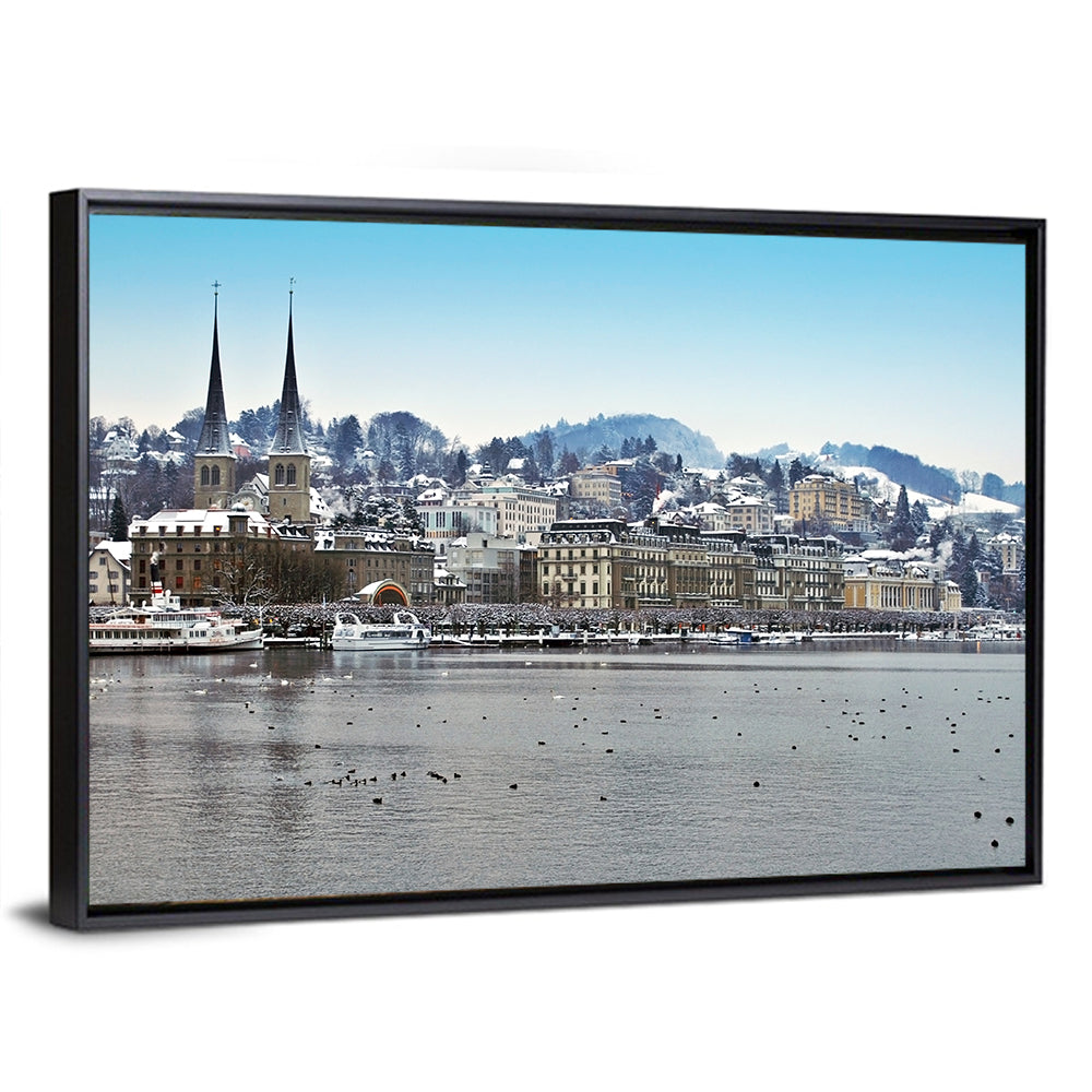 Hofkirche Lucerne Cityscape Wall Art