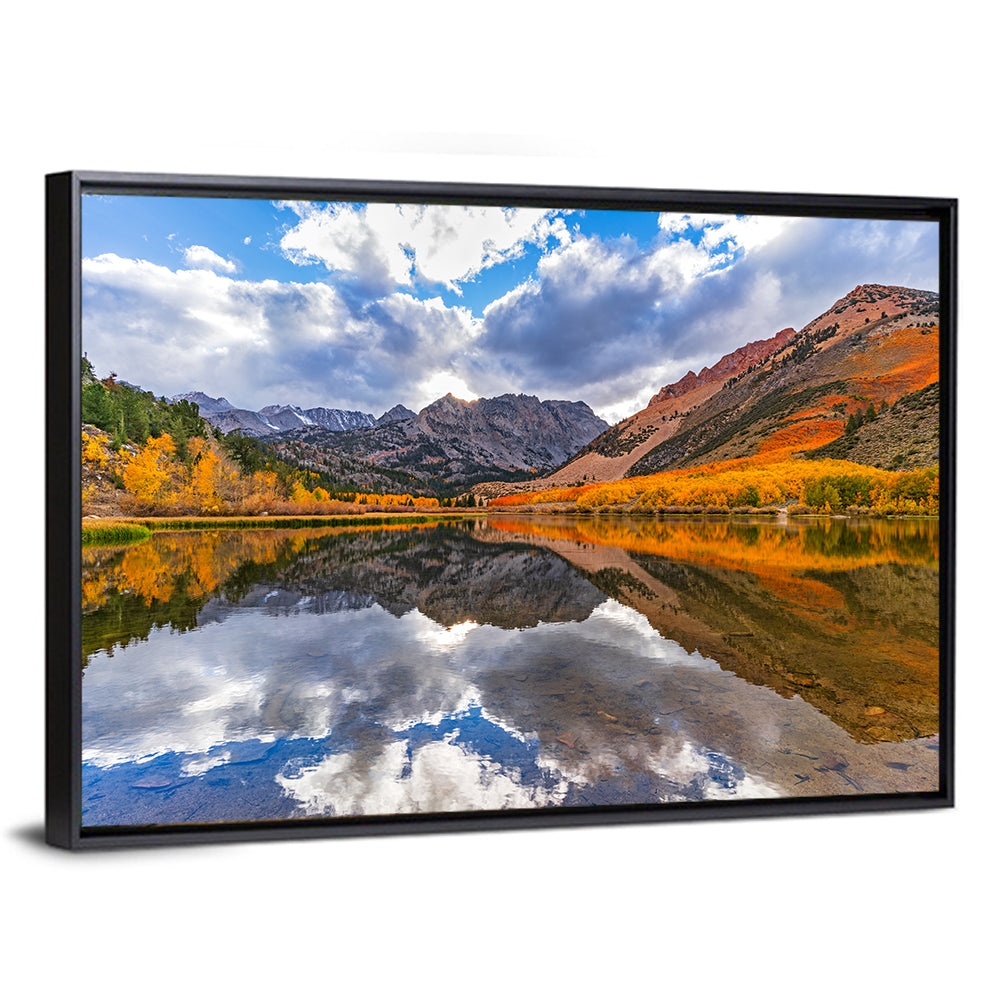 North Lake Autumn Reflection Wall Art
