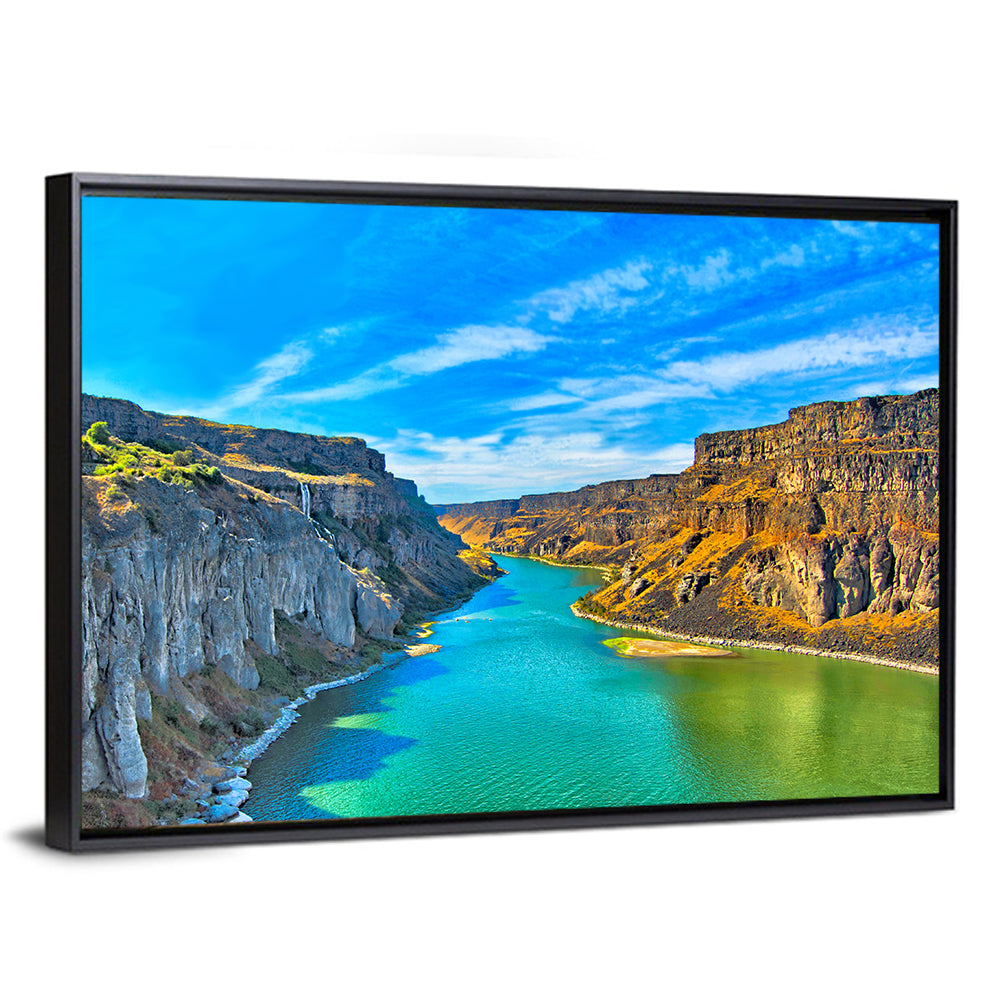 Snake River Canyon at Twin Falls Wall Art