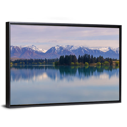 Ruataniwha Lake Reflection Wall Art