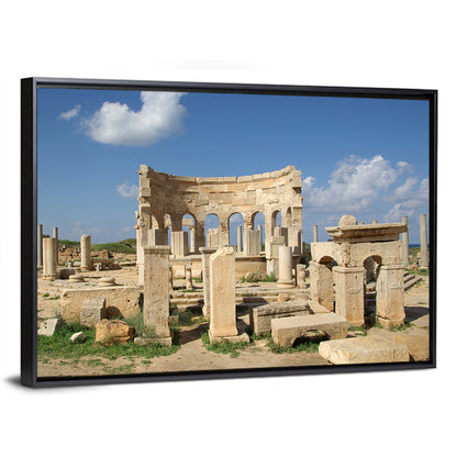 Leptis Magna Stone Ruins Wall Art