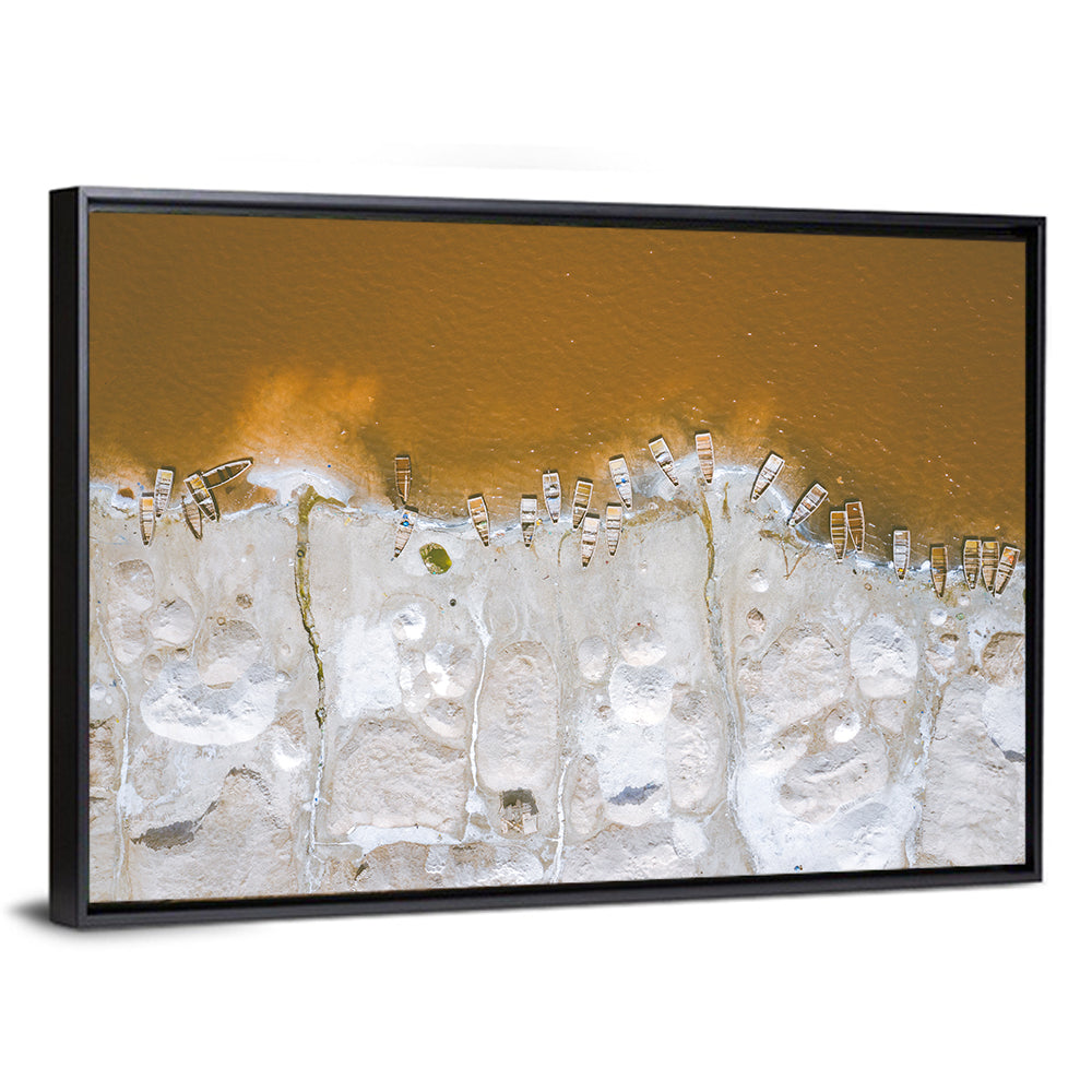 Lac Rose Salt Flats Senegal Wall Art