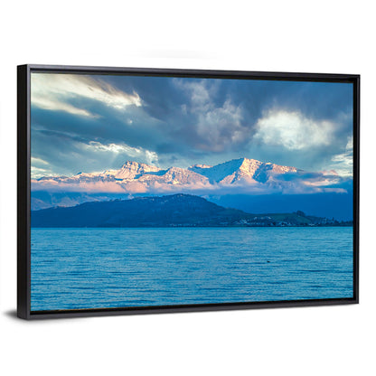 Lake Obersee Golden Hour Wall Art