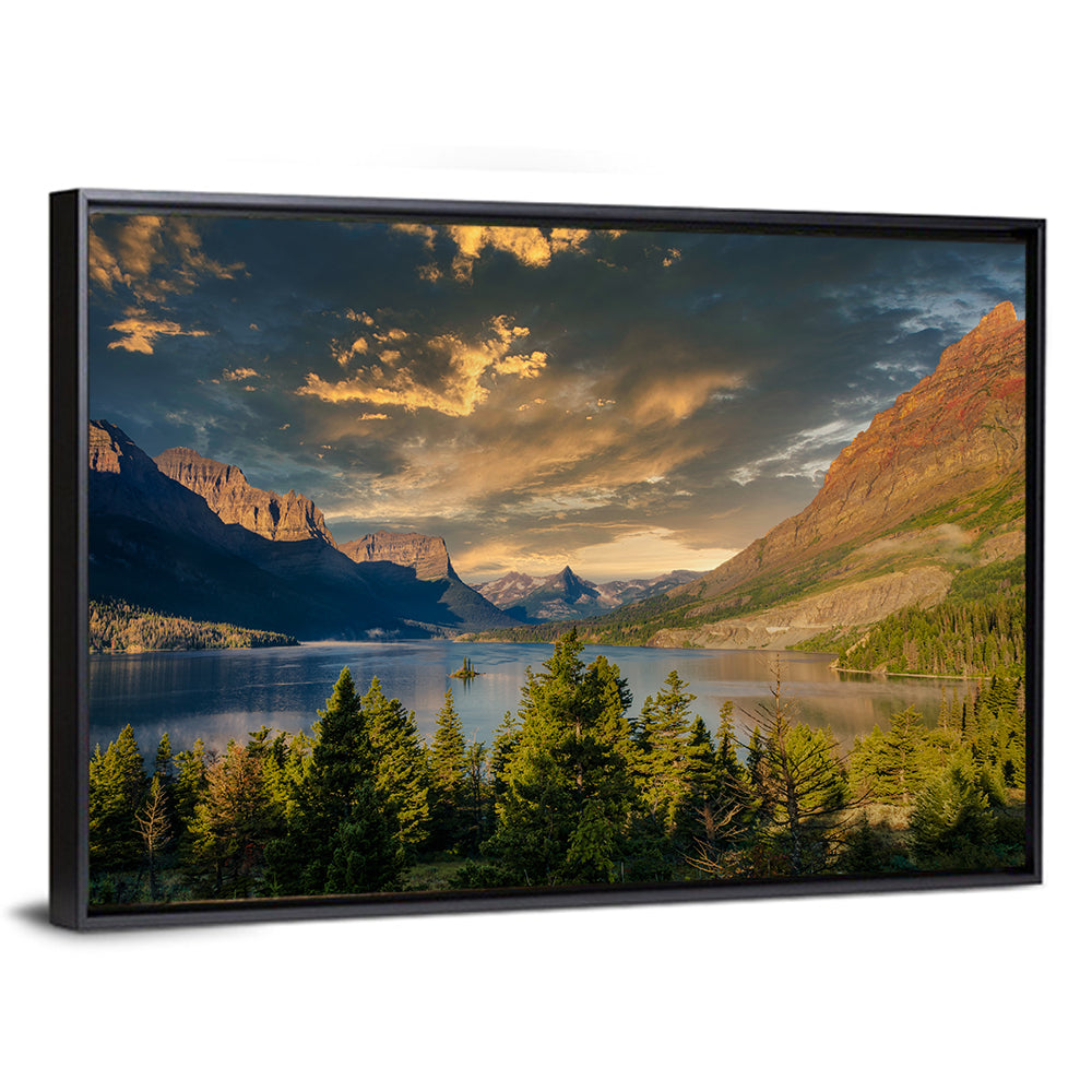 Wild Goose Island, St. Mary Lake Wall Art