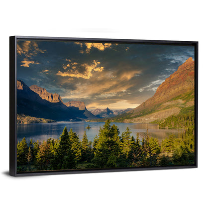Wild Goose Island, St. Mary Lake Wall Art