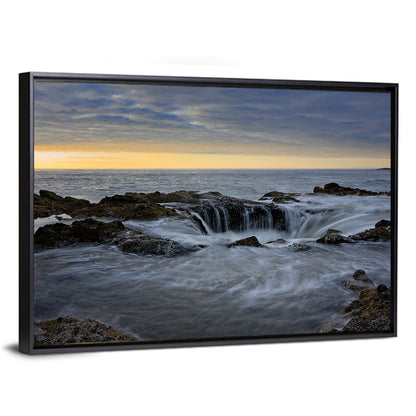 Thor's Well at Cape Perpetua Wall Art