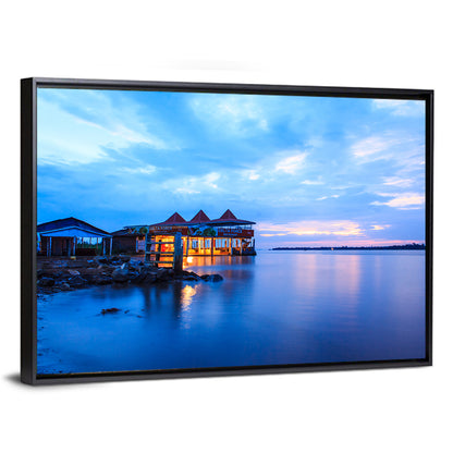 Twilight Restaurant on Lake Victoria Wall Art