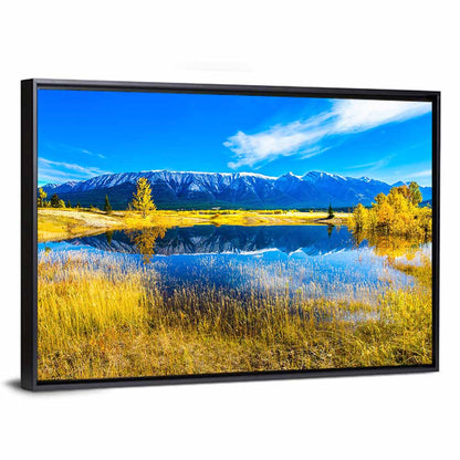 Abraham Lake Reflection Wall Art