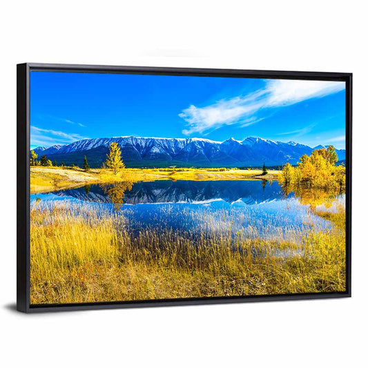 Abraham Lake Reflection Wall Art