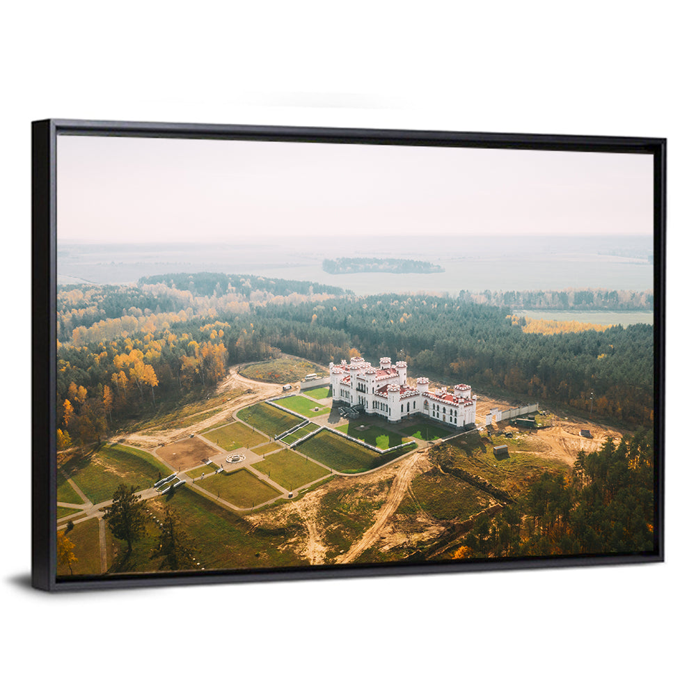 Kosava Castle Aerial View Wall Art