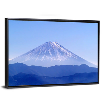 Mount Fuji Minimalist Landscape Wall Art